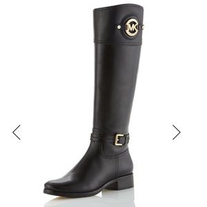 MICHAEL Michael Kors Leather Riding Boot 11